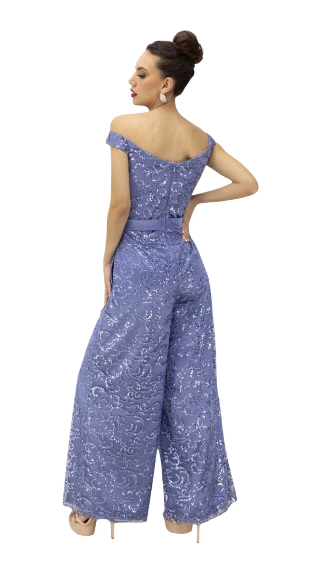 PALAZZO CON GLITTER