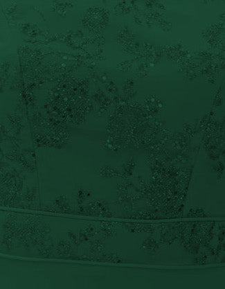 VESTIDO GRAUDACIÓN ESMERALDA