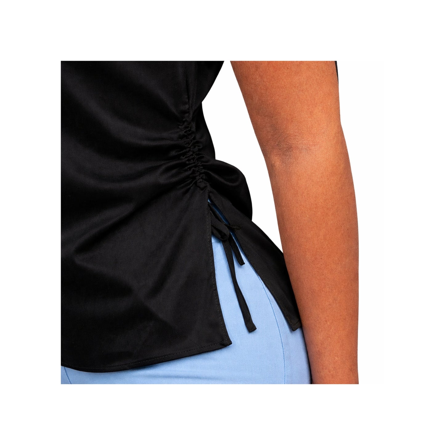 BLUSA SATINADA