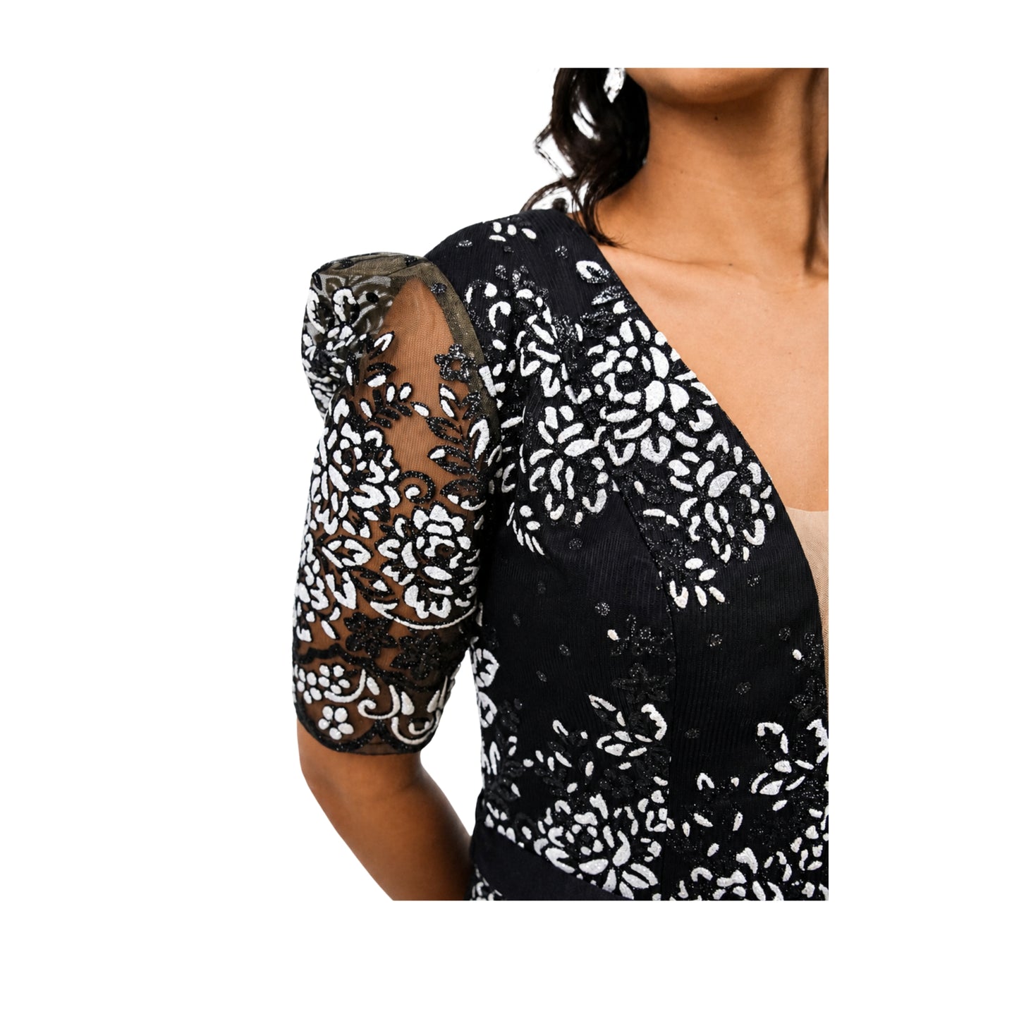 VESTIDO NEGRO PUFF