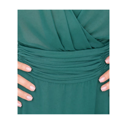 VESTIDO SHIFFON VERDE