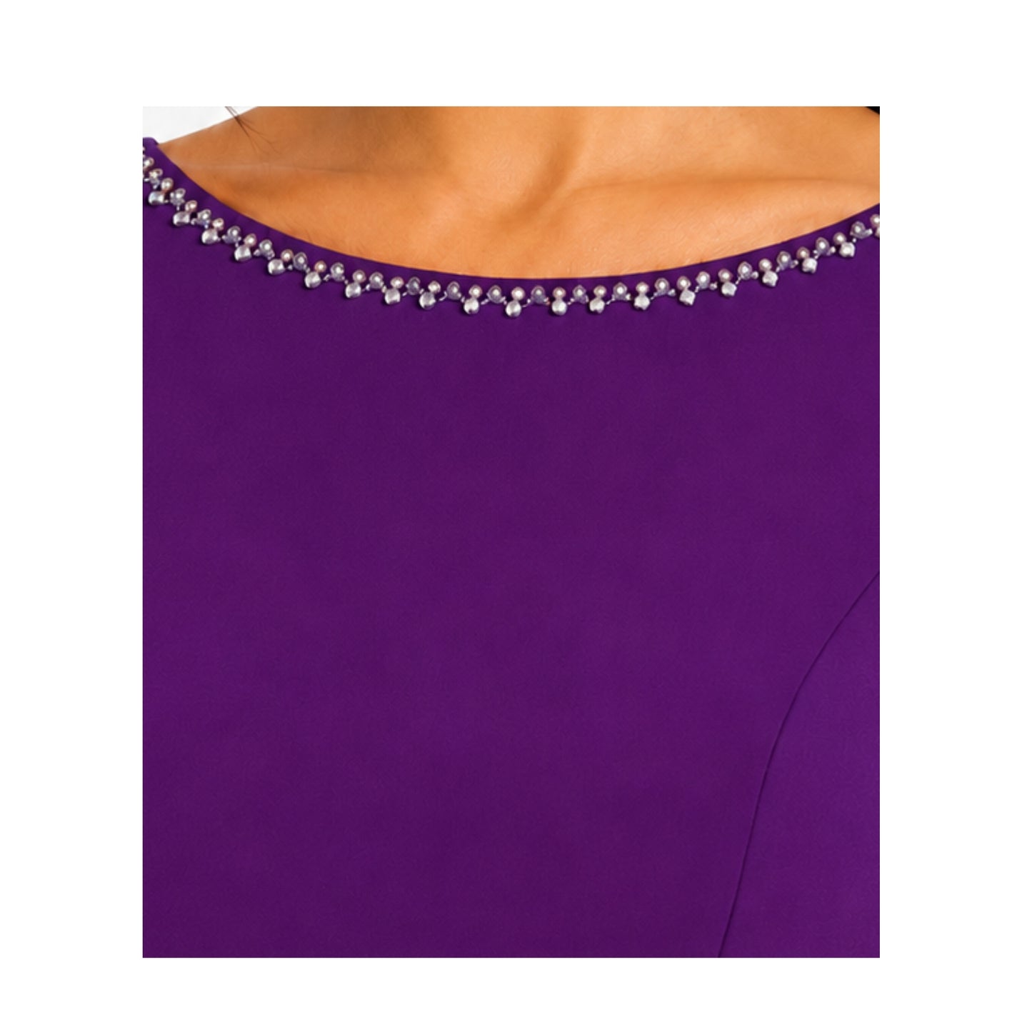 VESTIDO LARGO CON CAPA INTEGRADA