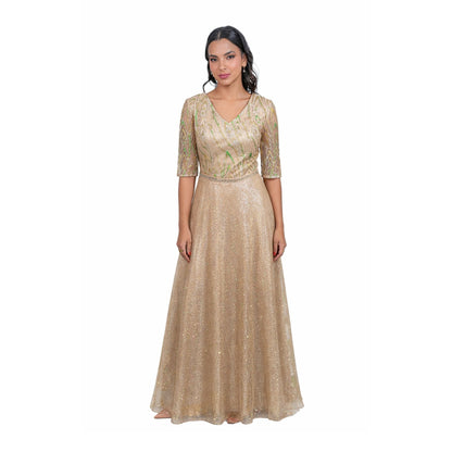 VESTIDO ORO NATURALEZA
