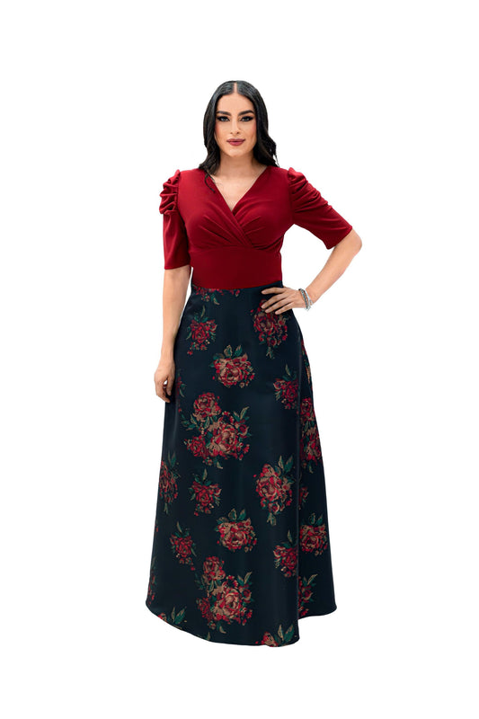 VESTIDO FIESTA ROMANTICO