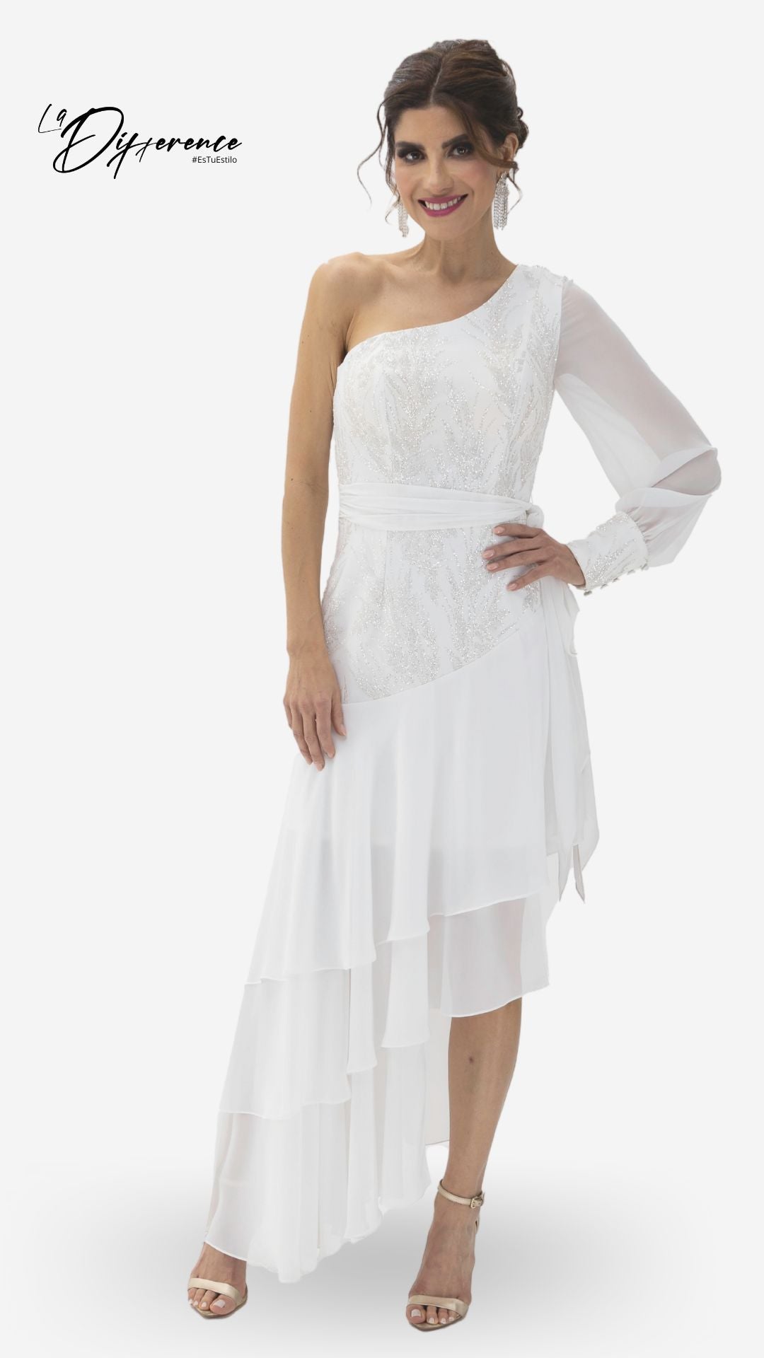 VESTIDO BLANCO 24014