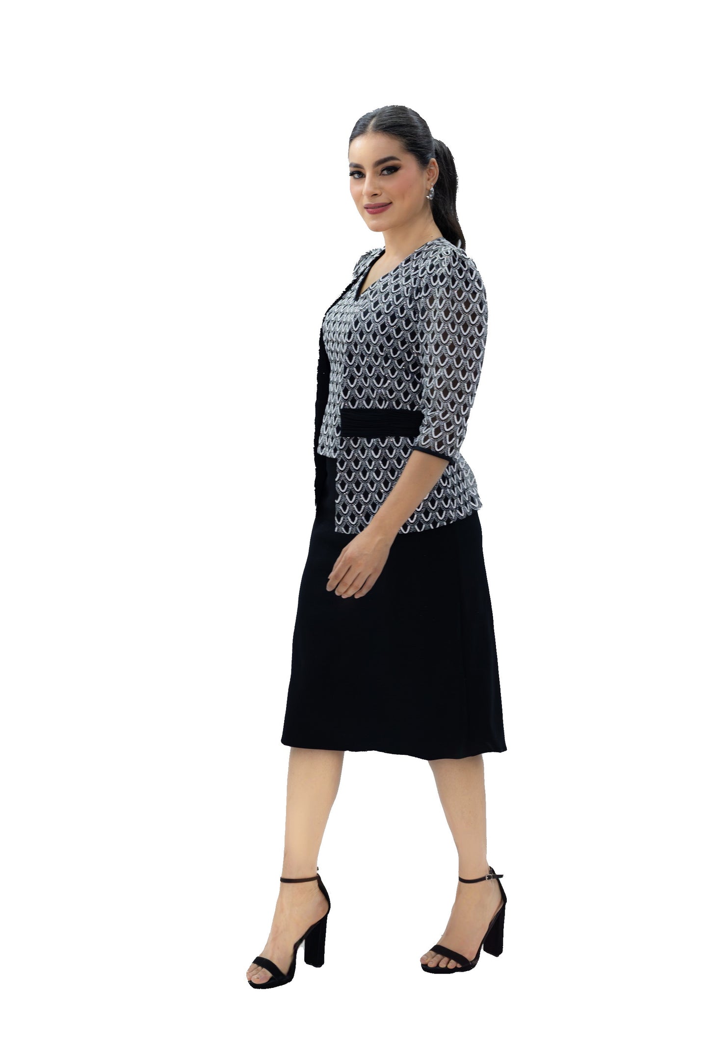 VESTIDO OJITOS NEGROS