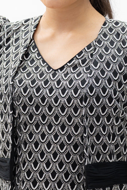 VESTIDO OJITOS NEGROS