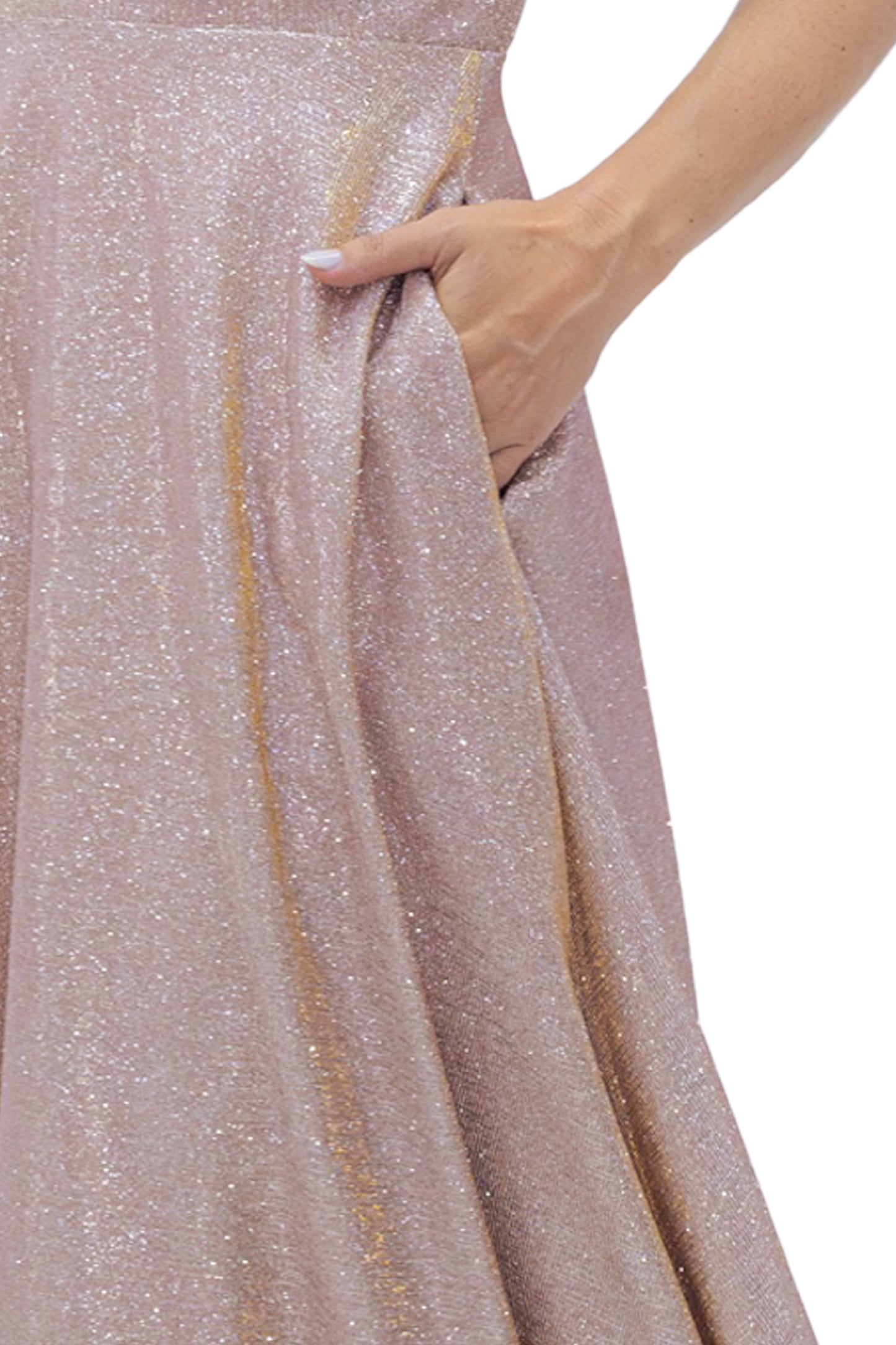 VESTIDO TORNASOL LARGO ESCOTE CRUZADO