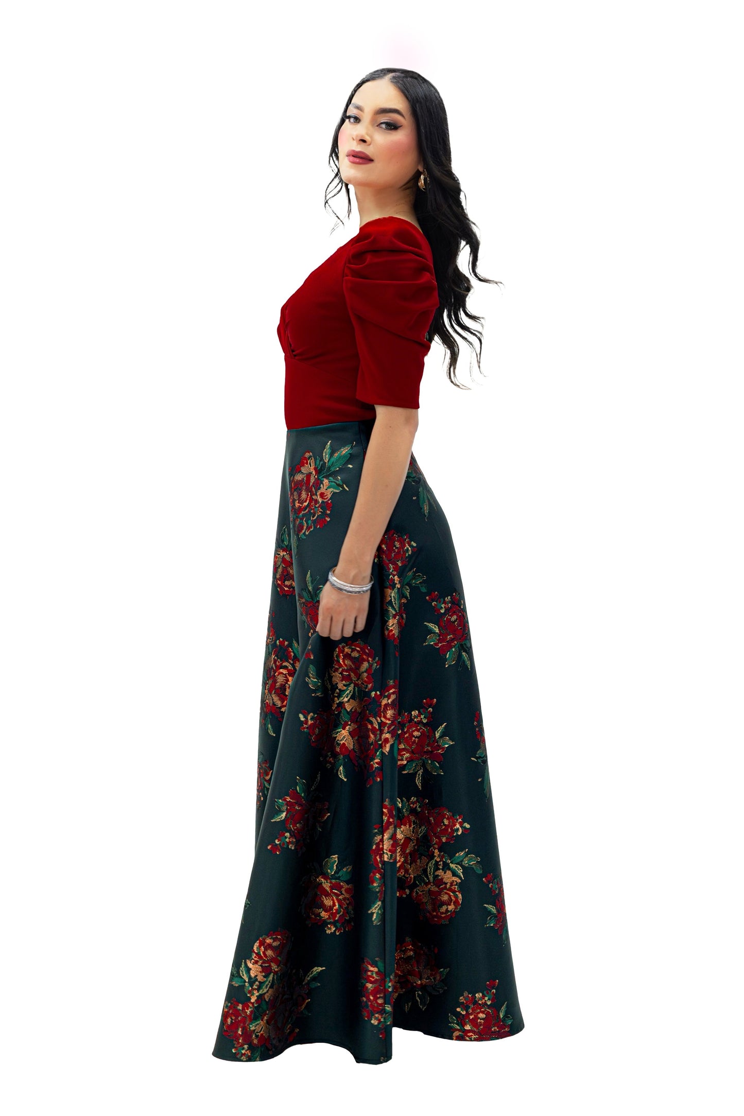 VESTIDO FIESTA ROMANTICO