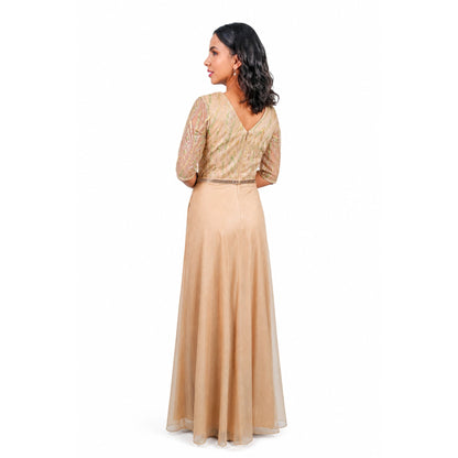 VESTIDO ORO NATURALEZA