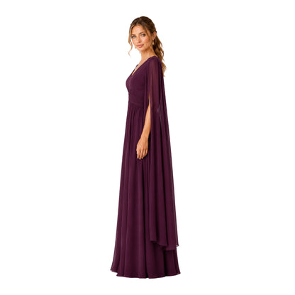 VESTIDO MANGA CAPA