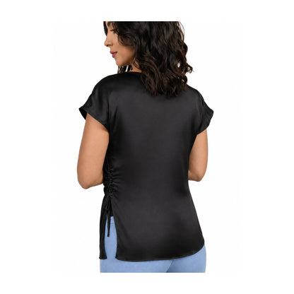 BLUSA SATINADA