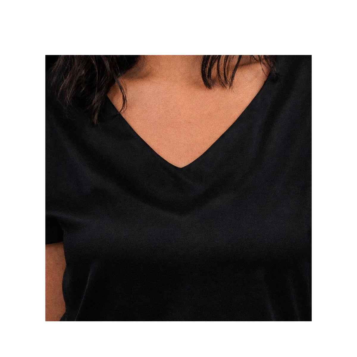 BLUSA SATINADA
