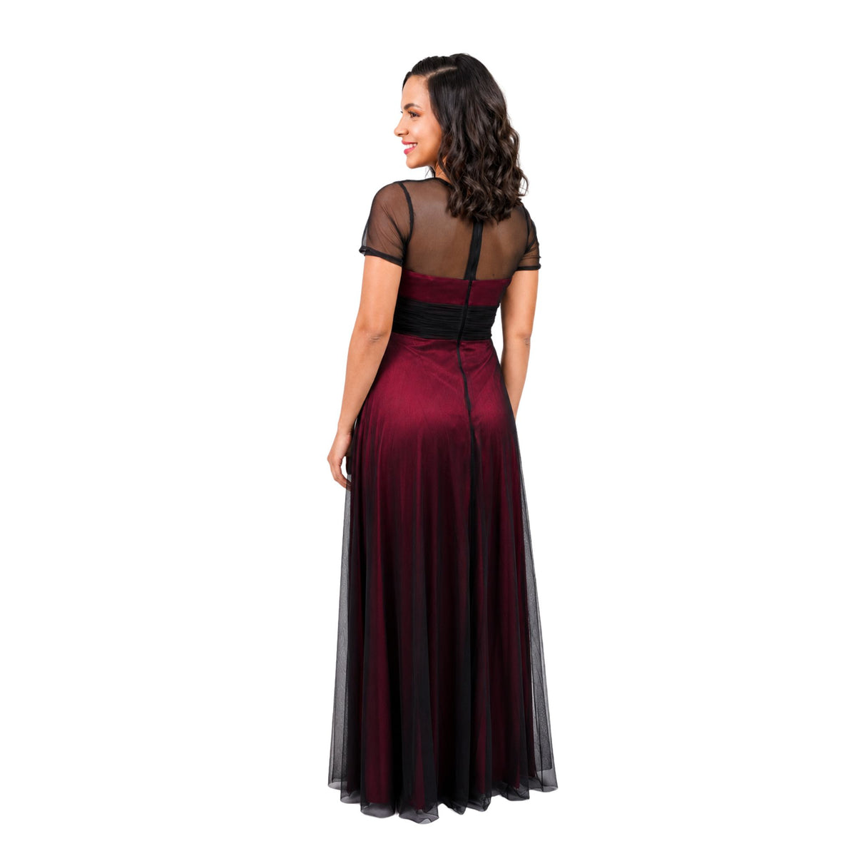 VESTIDO MESH COLOR