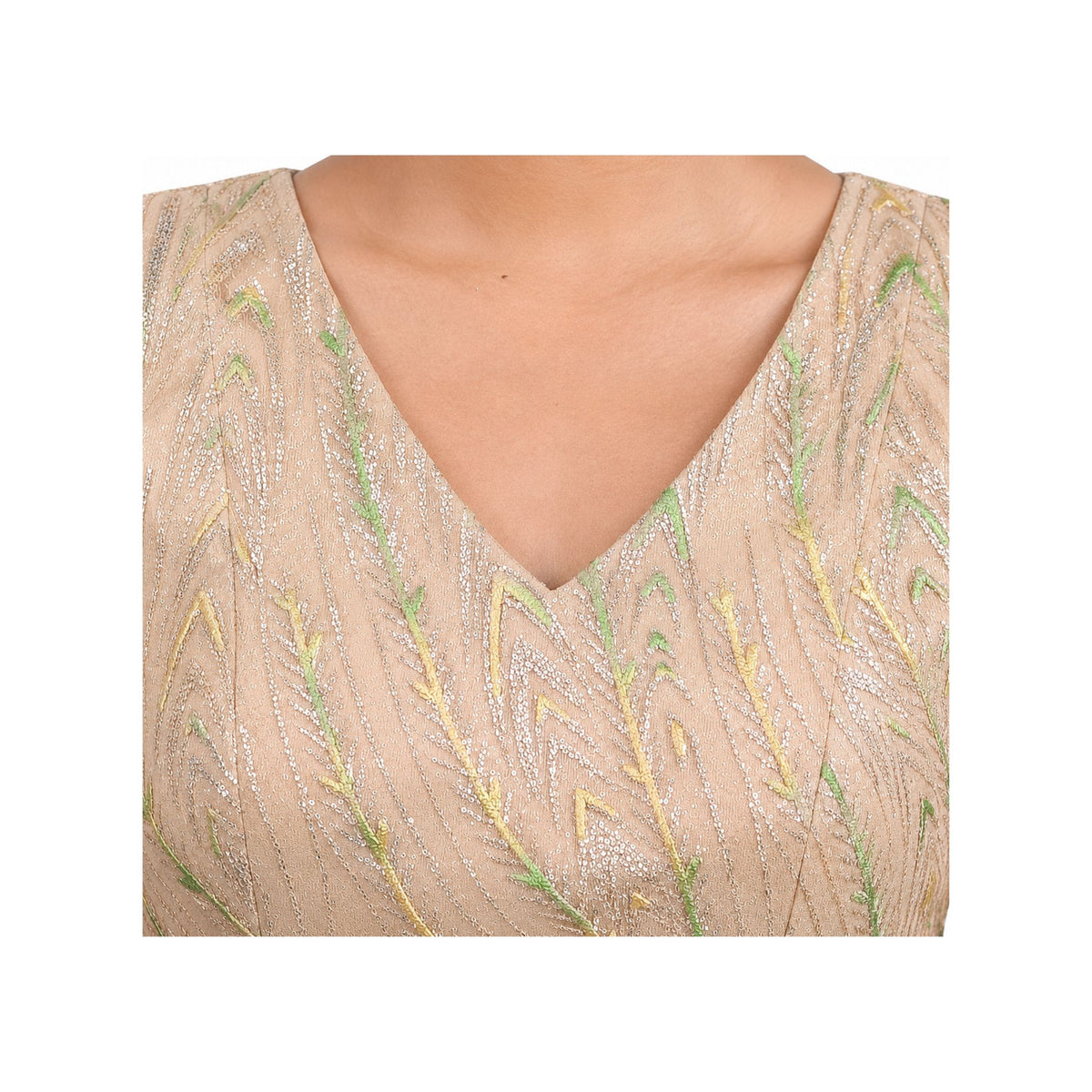 VESTIDO ORO NATURALEZA
