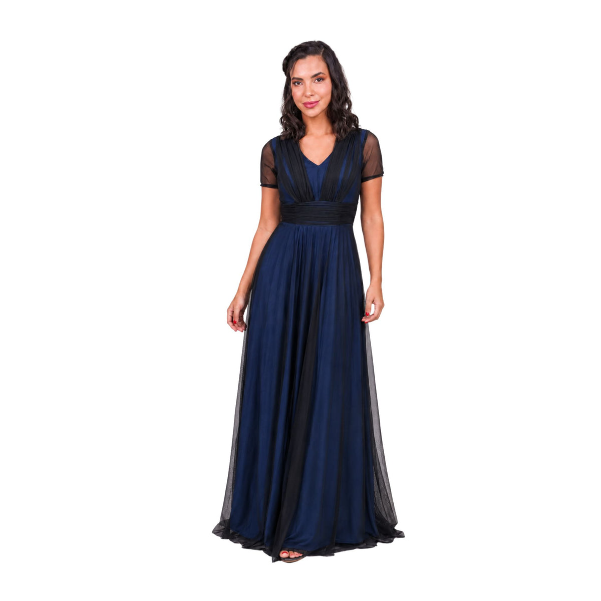 VESTIDO MESH COLOR