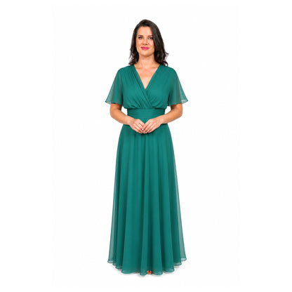 VESTIDO SHIFFON VERDE