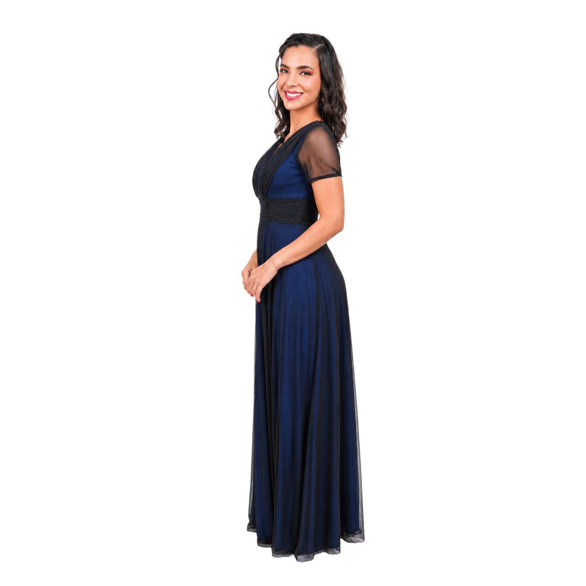VESTIDO MESH COLOR
