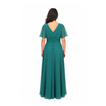 VESTIDO SHIFFON VERDE