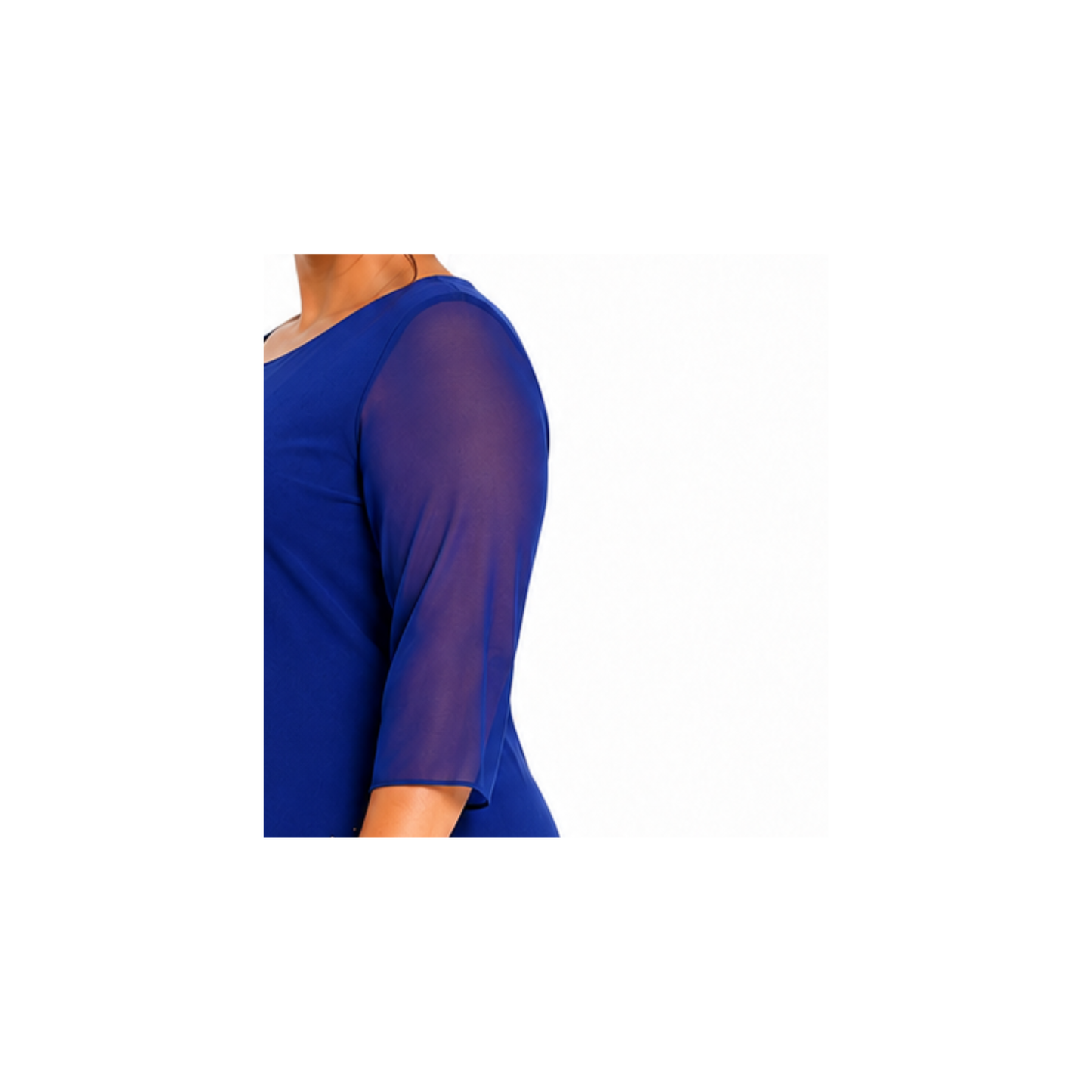 VESTIDO CORTO CON BLUSA SIMULADA