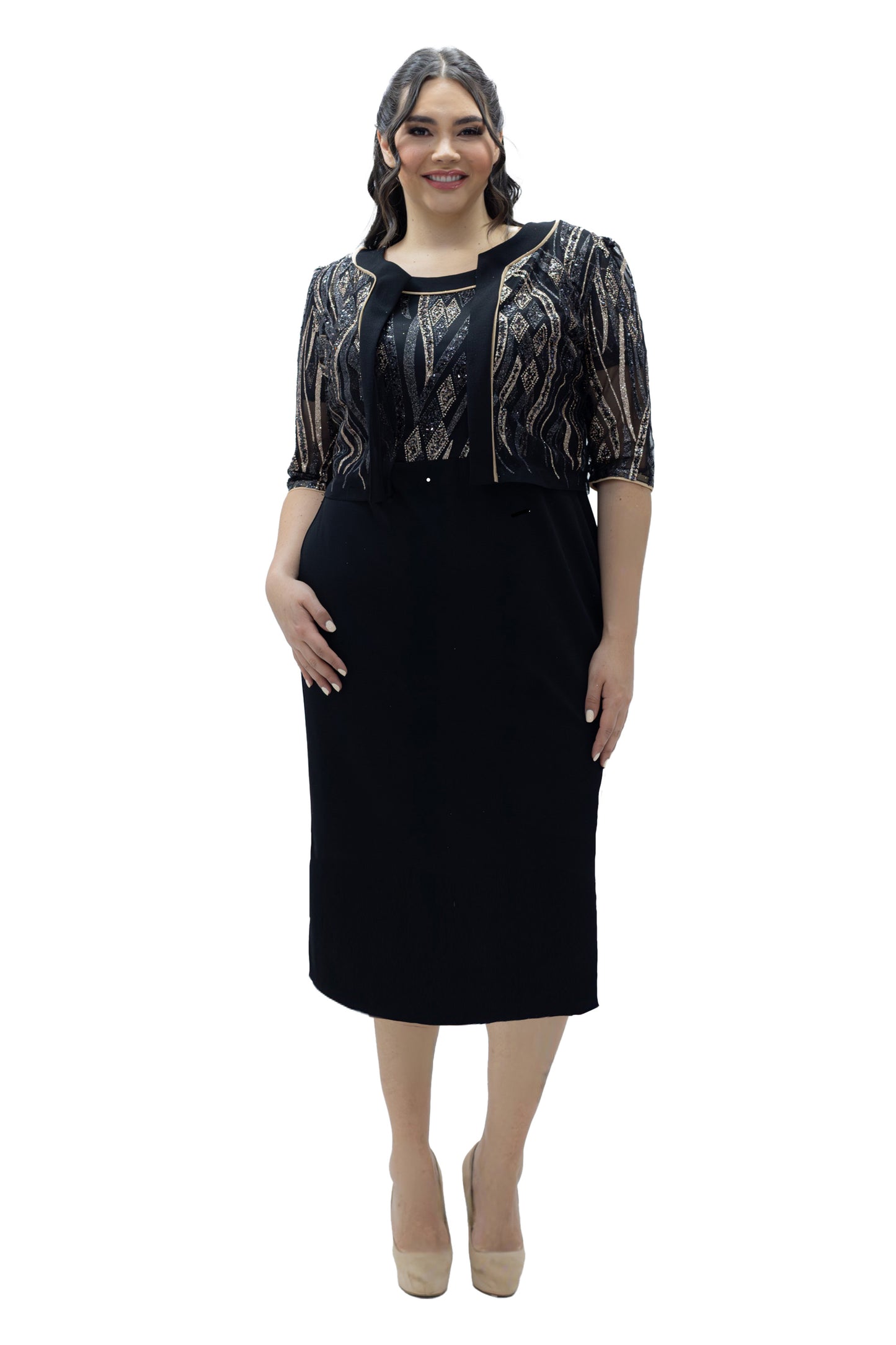 CONJUNTO VESTIDO GLITTER