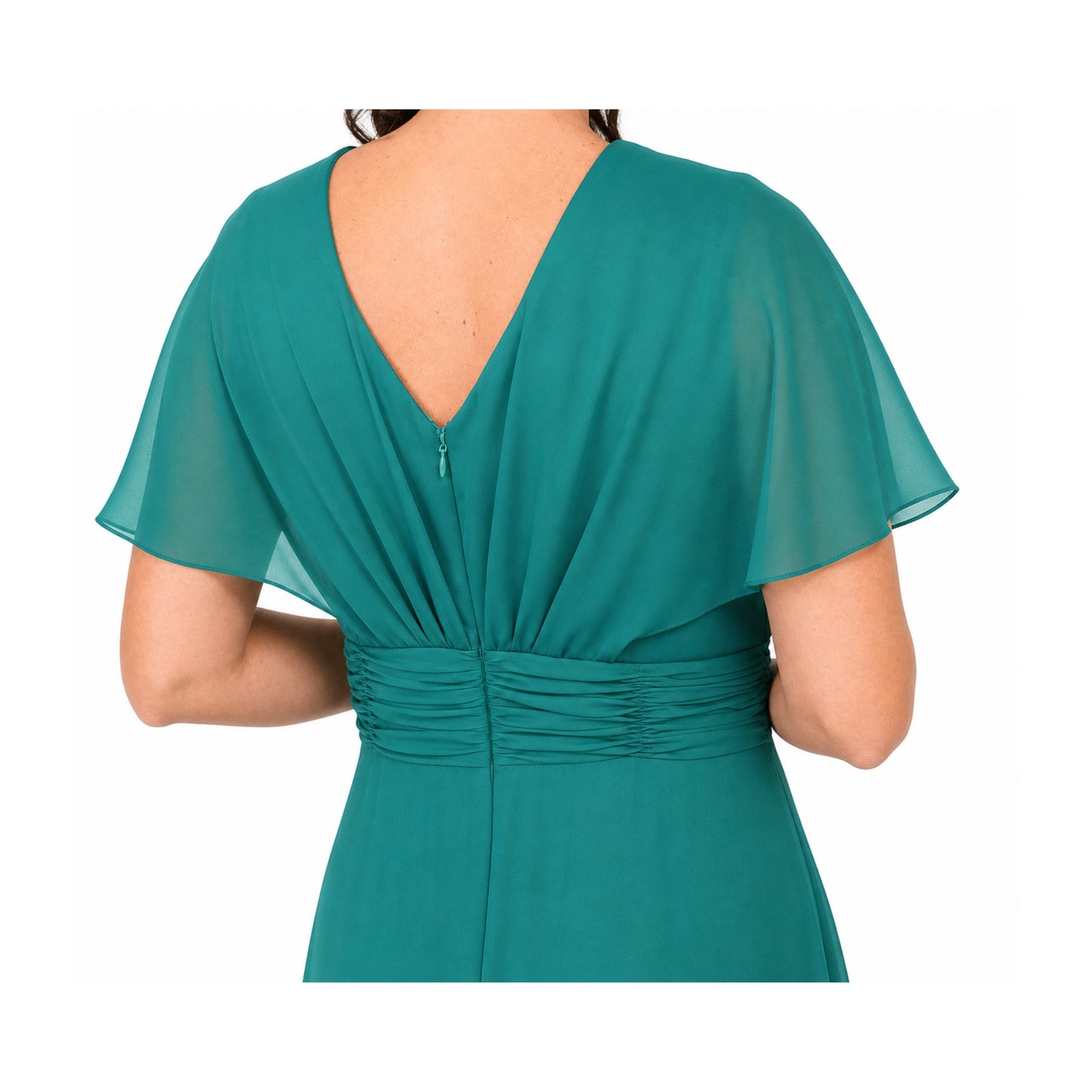 VESTIDO SHIFFON VERDE