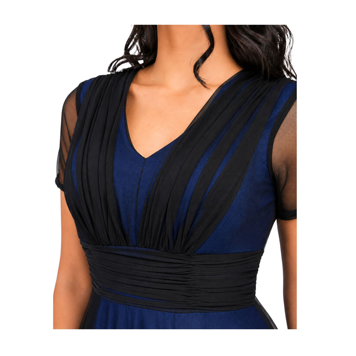 VESTIDO MESH COLOR