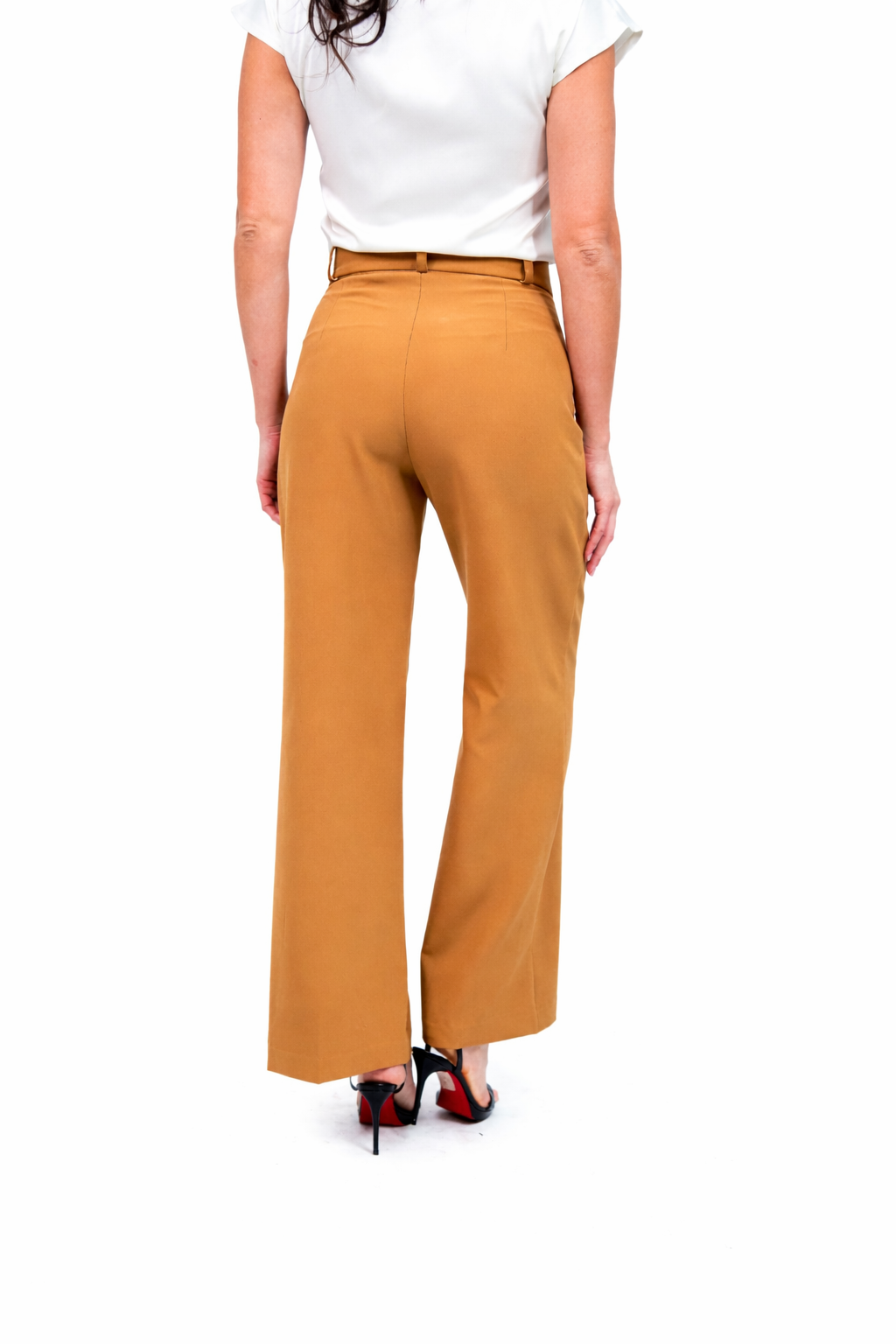 PANTALÓN CULOTTE CAFÉ