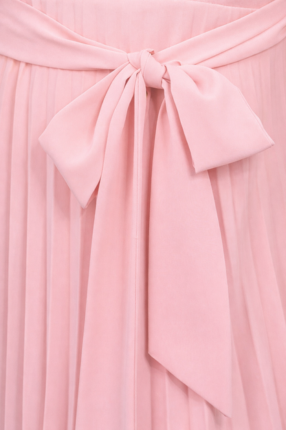 VESTIDO MAXI ROSA PASTEL