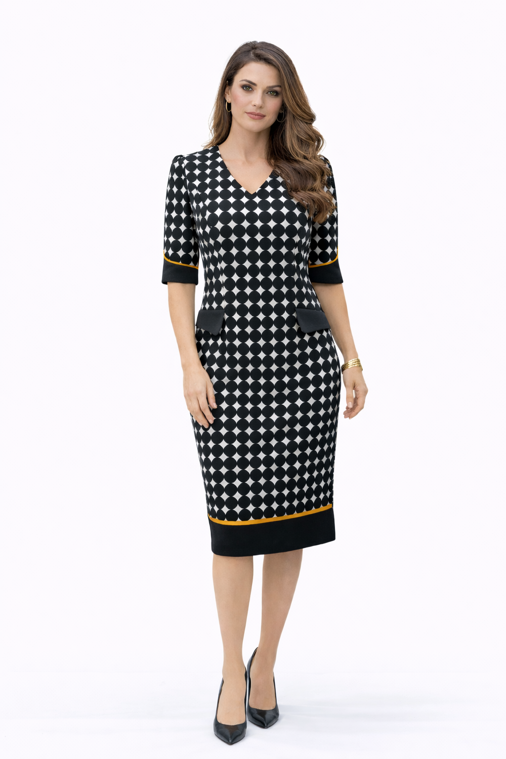 VESTIDO CASUAL LUNARES