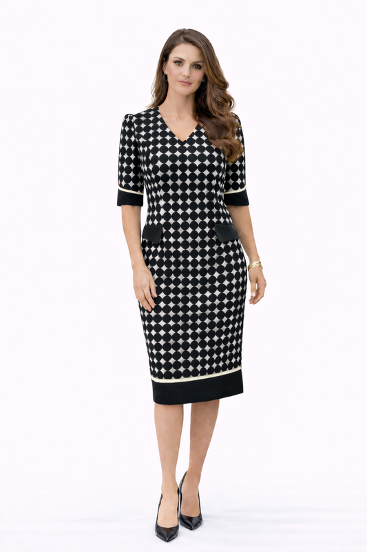 VESTIDO CASUAL LUNARES